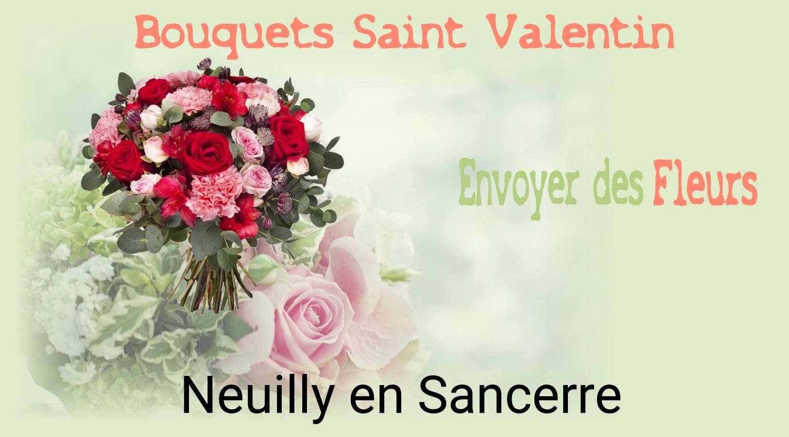 Roses de Saint-Valentin livrées à Neuilly-en-Sancerre
